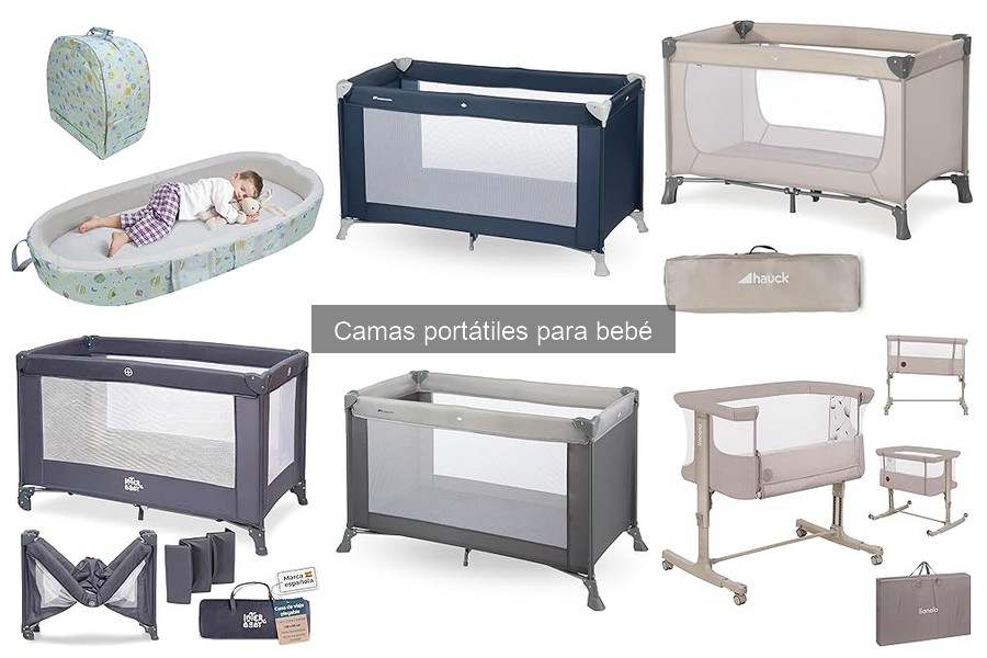Mejores camas portátiles para bebés en 2023: Comparativa