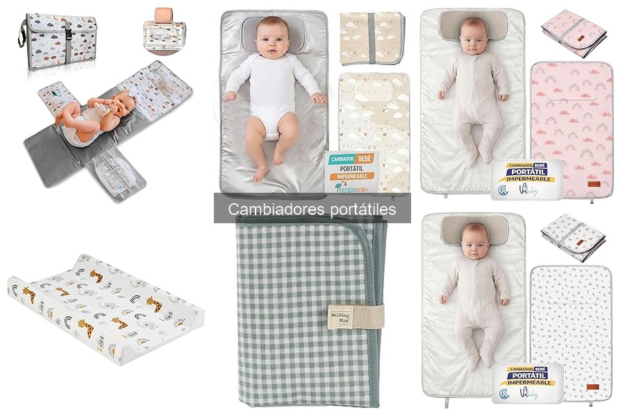 Mejores cambiadores portátiles para viajes: comparación 2023