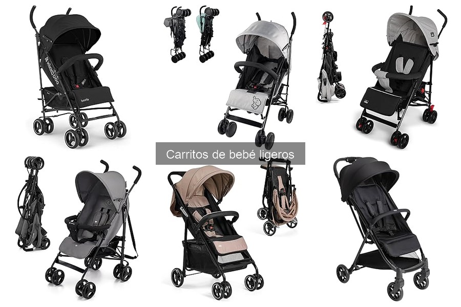 Mejores carritos de bebé ligeros ideales para viajar