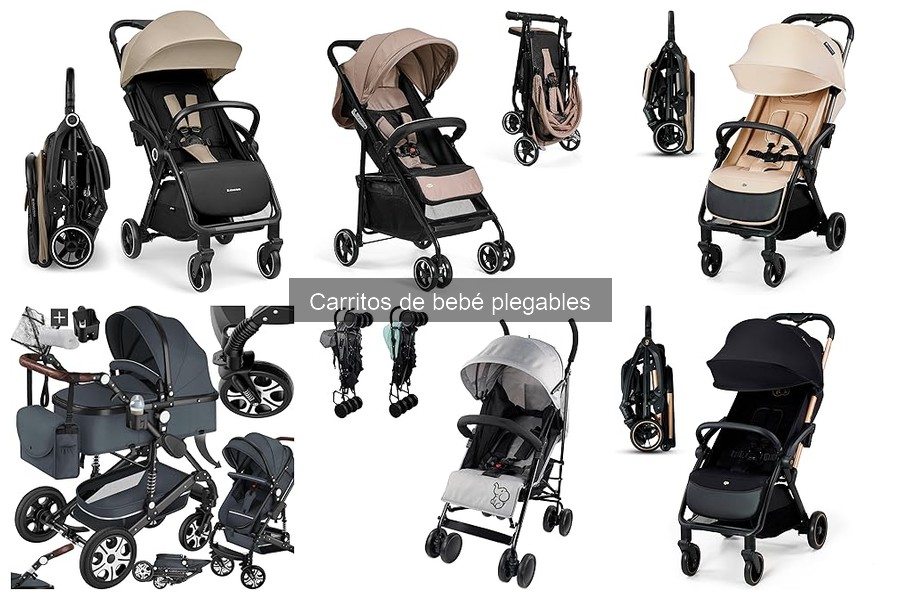 Mejores carritos de bebé plegables para viajar en 2023