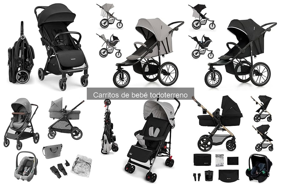 Mejores carritos de bebé todoterreno para caminatas en la naturaleza