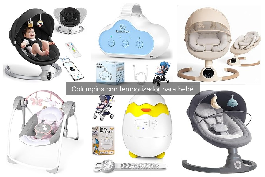 Mejores columpios con temporizador para bebés en 2023