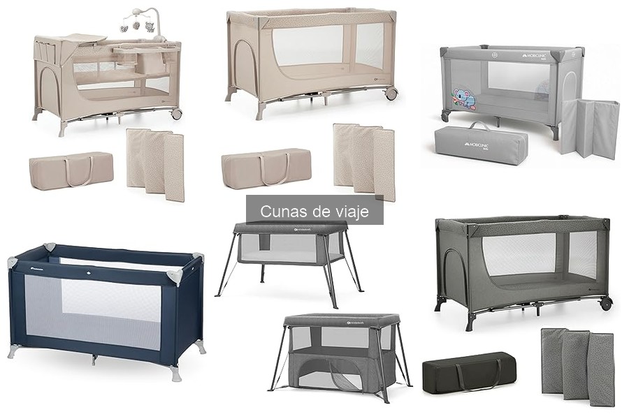 Mejores cunas de viaje para avión: comparativa 2023