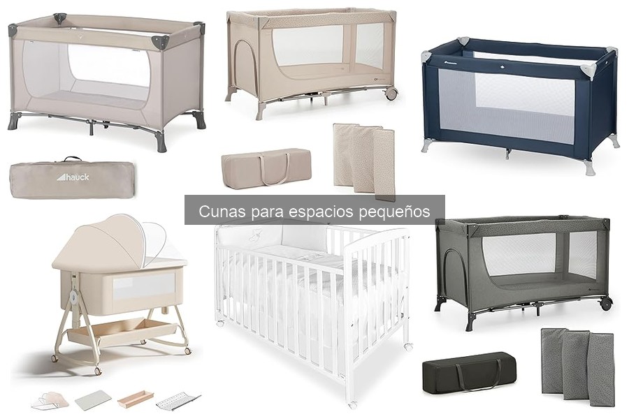 Mejores cunas para espacios pequeños en 2023: comparativa