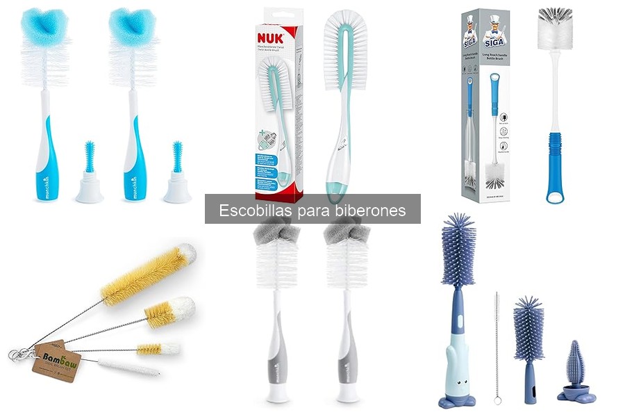 Mejores escobillas para biberones: Comparativa 2023