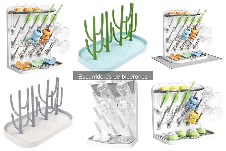 Mejores escurridores de biberones para padres primerizos