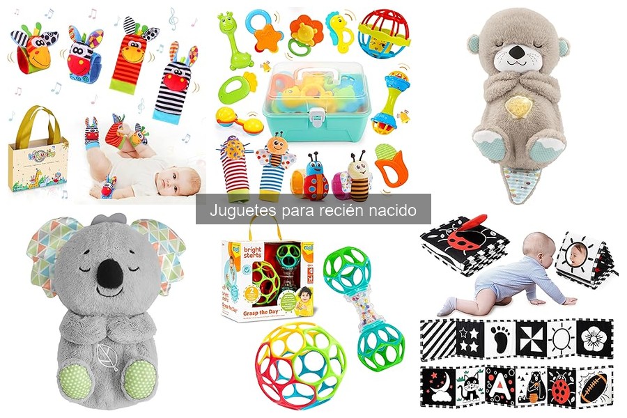 Mejores juguetes para recién nacidos de 0 a 3 meses