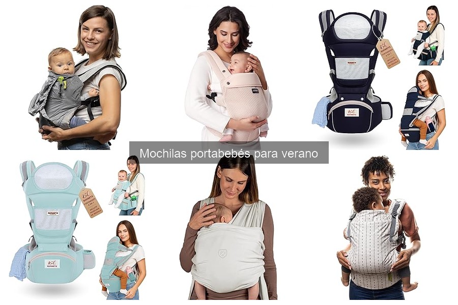 Mejores marcas de mochilas portabebés para verano