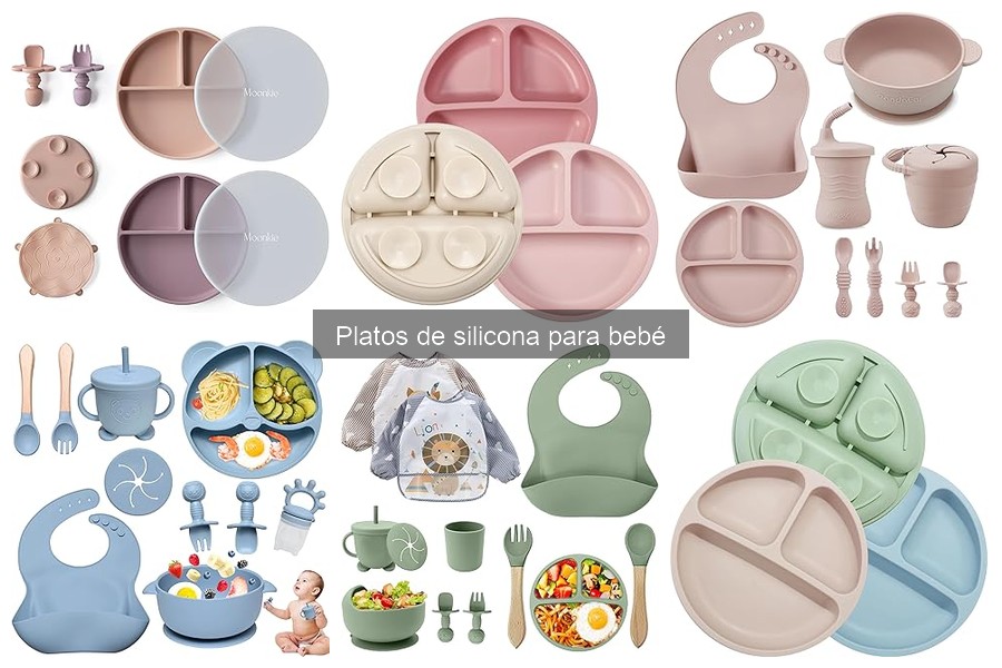Mejores marcas de platos de silicona para bebé en 2023