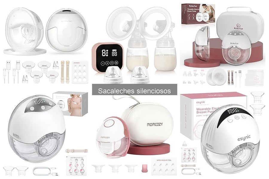 Mejores marcas de sacaleches silenciosos para mamás