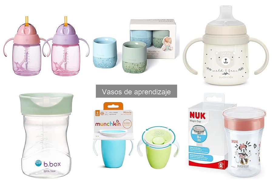 Mejores marcas de vasos de aprendizaje para bebés