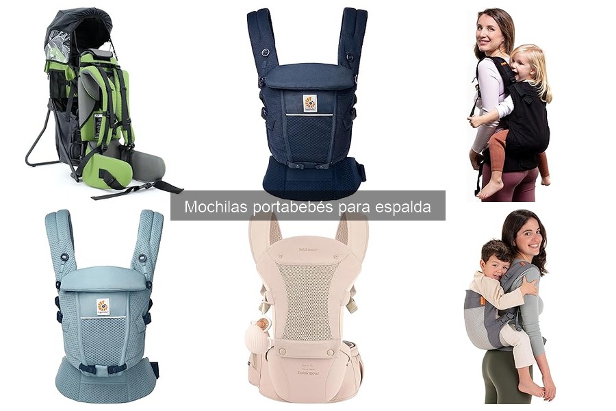 Mejores mochilas portabebés para espalda: comparativa 2023