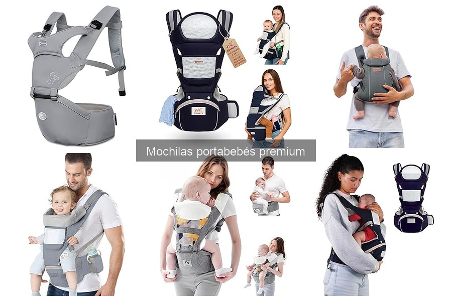 Mejores mochilas portabebés premium: comparativa 2023