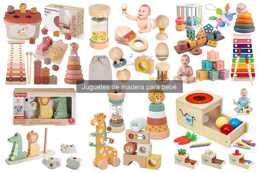 Mejores ofertas en juguetes de madera para bebé