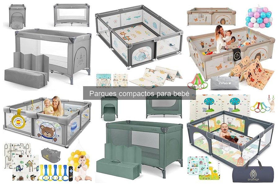 Mejores ofertas y precios de parques compactos para bebé