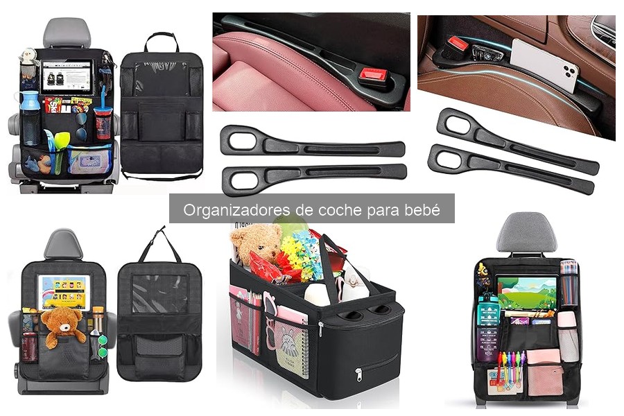 Mejores organizadores de coche para bebé en 2023