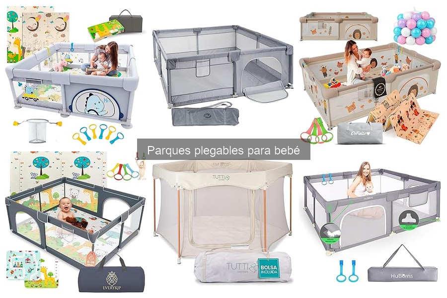Mejores parques plegables para bebés en 2023