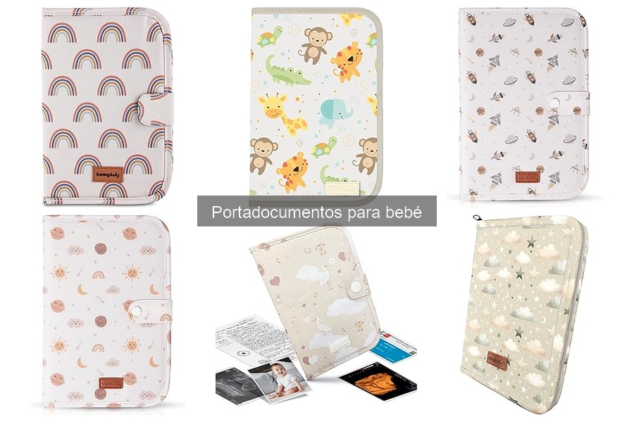Mejores portadocumentos para bebé en 2023: Top opciones