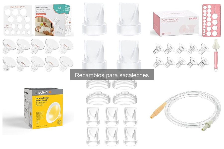 Mejores recambios para sacaleches según uso diario y ocasional