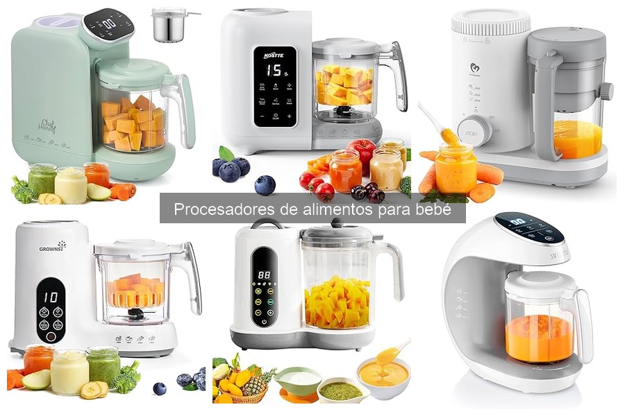 Mejores recetas para procesadores de alimentos para bebé