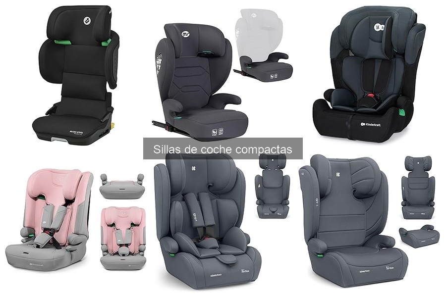 Mejores sillas de coche compactas para bebés de 0 a 4 años