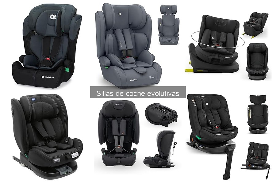 Mejores sillas de coche evolutivas para bebés en 2023