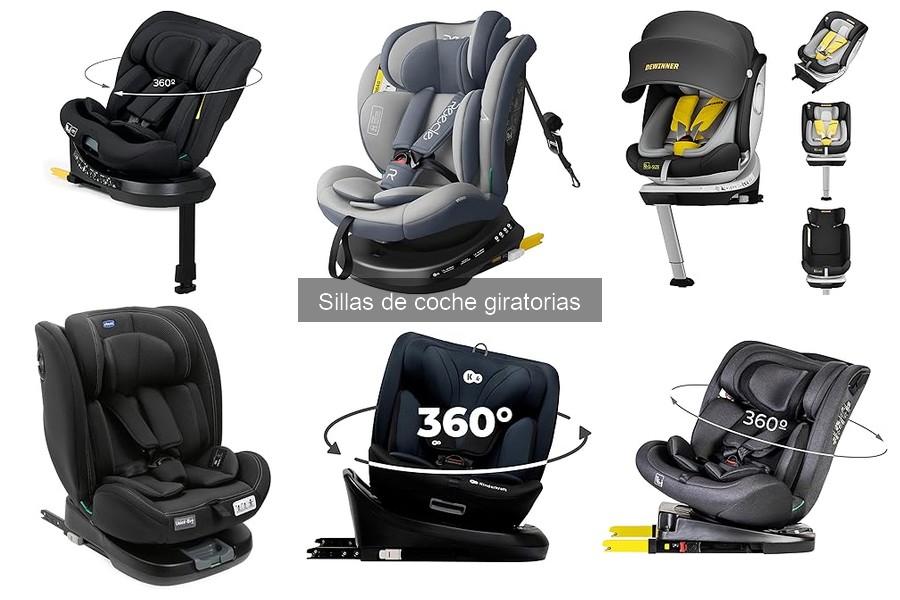 Mejores sillas de coche giratorias para bebés 2023