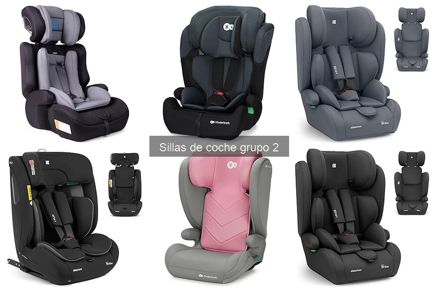 Mejores sillas de coche grupo 2 en 2023: Comparativa y precios