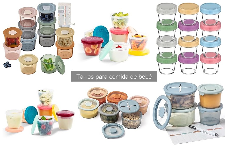 Mejores tarros para comida de bebé para llevar al trabajo