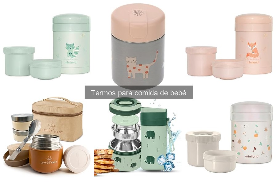 Mejores termos para comida de bebé en 2023: comparativa