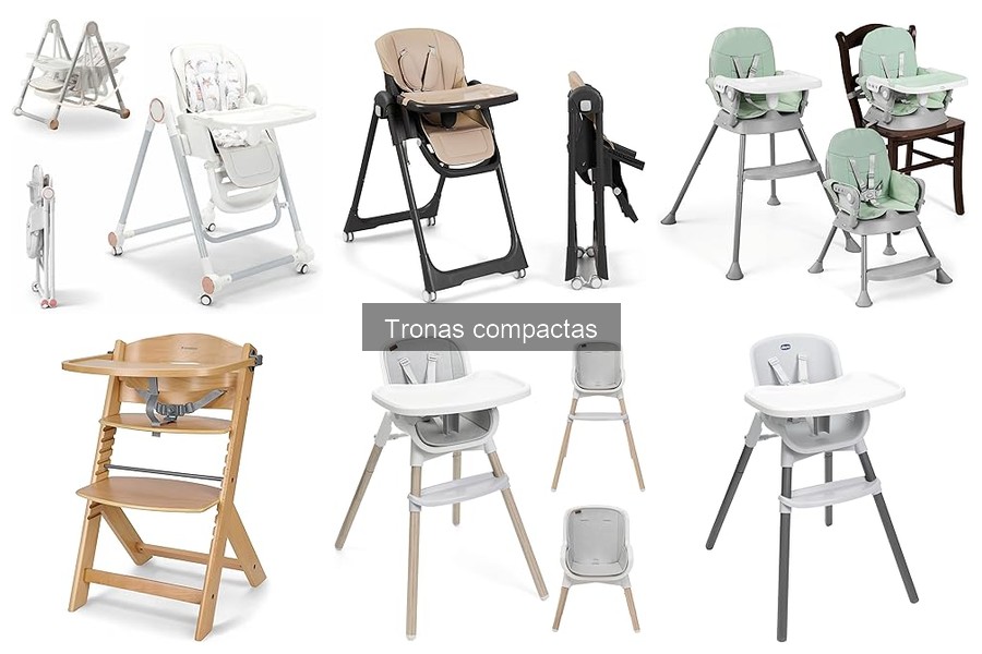 Mejores tronas compactas para espacios pequeños en 2023