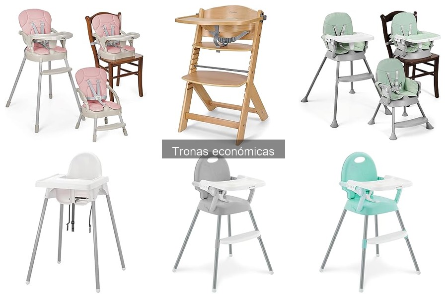 Mejores tronas económicas para bebés de 0 a 3 años