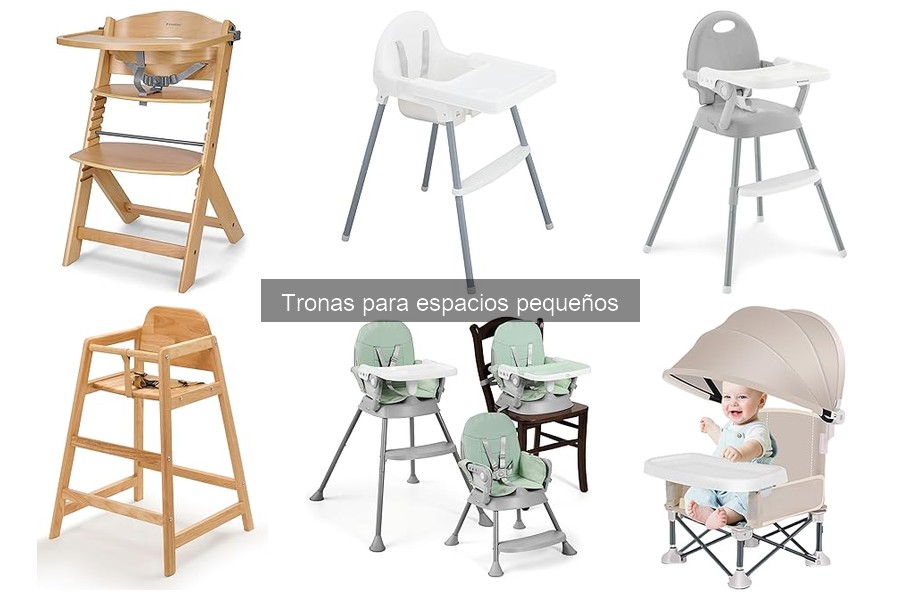 Mejores tronas para espacios pequeños en 2023 | Comparativa