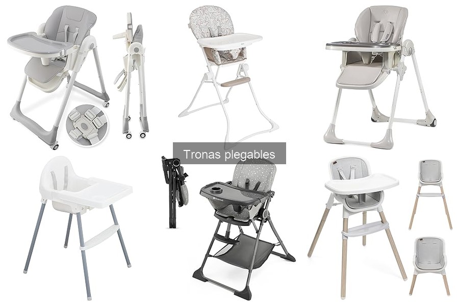 Mejores tronas plegables para viajar con tu bebé