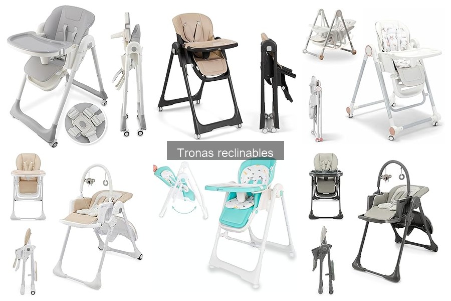 Mejores tronas reclinables para bebés en 2023: Comparativa