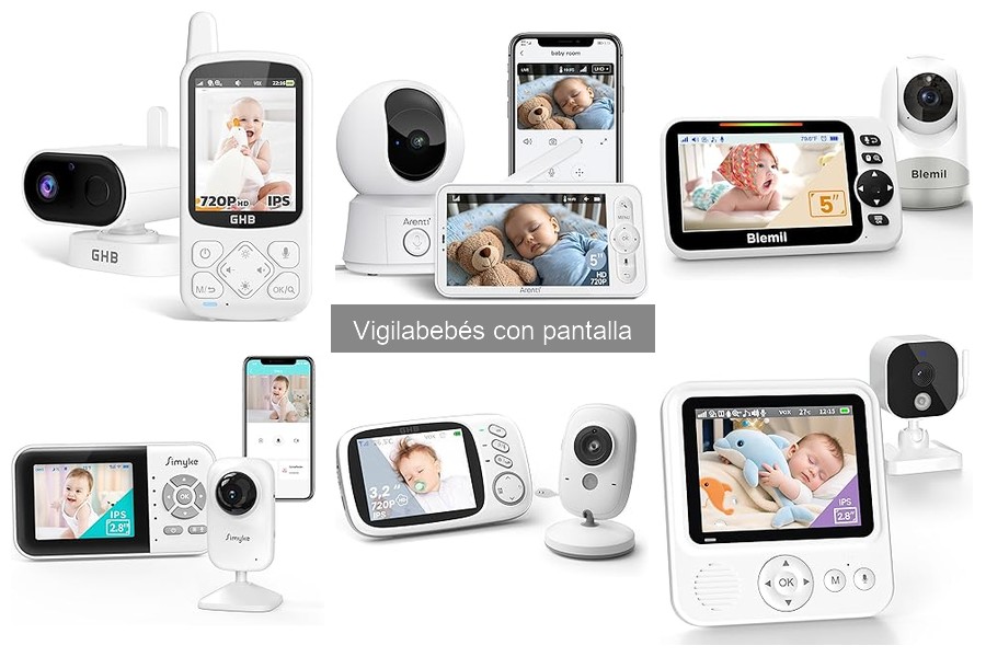 Mejores vigilabebés con pantalla para padres primerizos