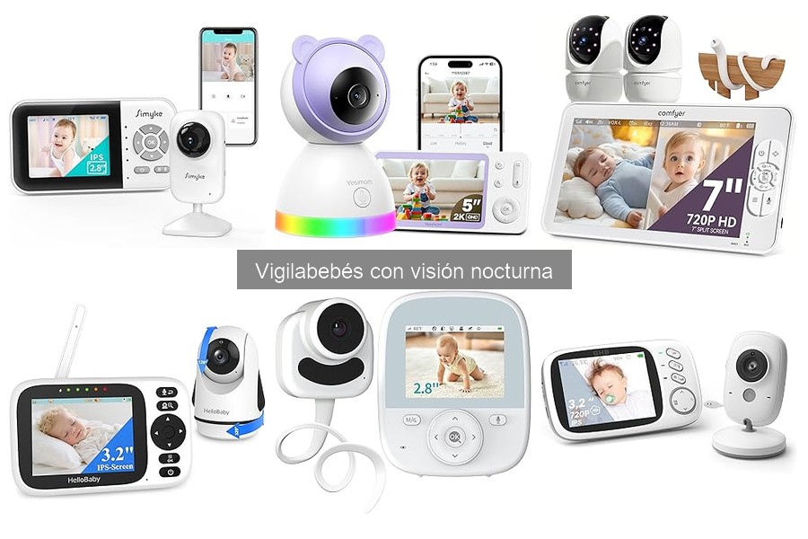 Mejores vigilabebés con visión nocturna de 2023
