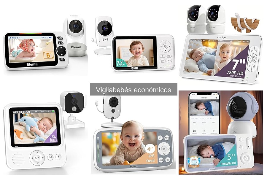 Mejores vigilabebés económicos para padres primerizos