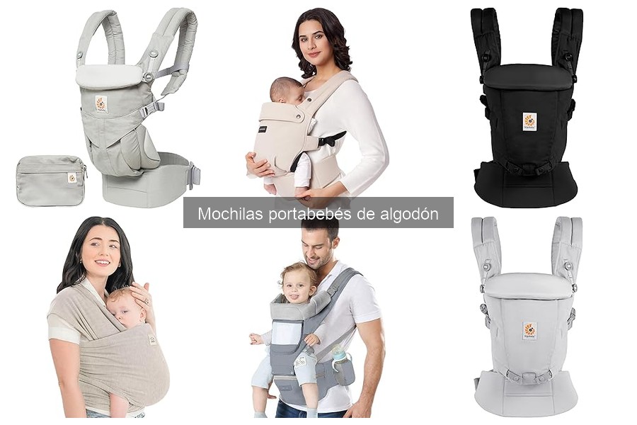 Mochilas portabebés de algodón: ¿son seguras para tu bebé?