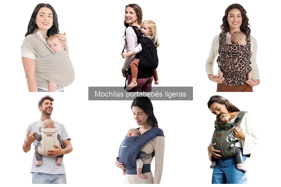 Mochilas Portabebés Ligeras para el Verano: Comodidad y Estilo
