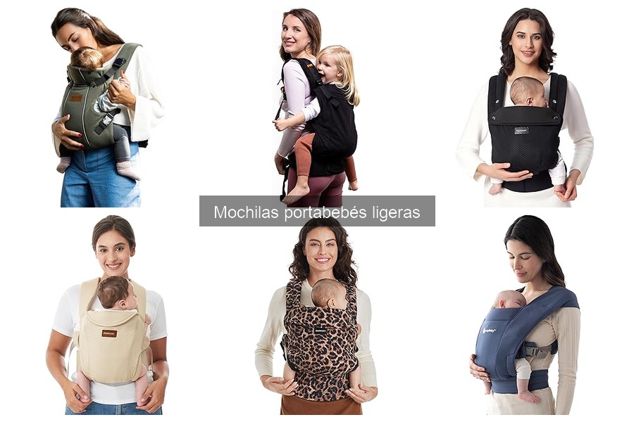 Mochilas portabebés ligeras vs. convencionales: ¿Cuál elegir?