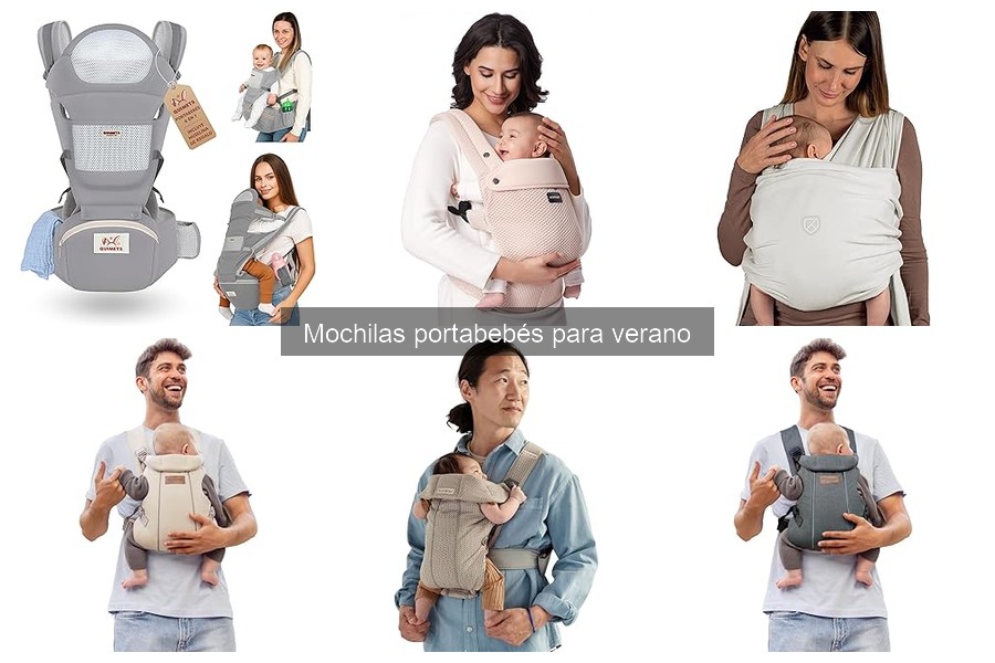 Mochilas portabebés vs. cochecitos: ¿Cuál elegir en verano?