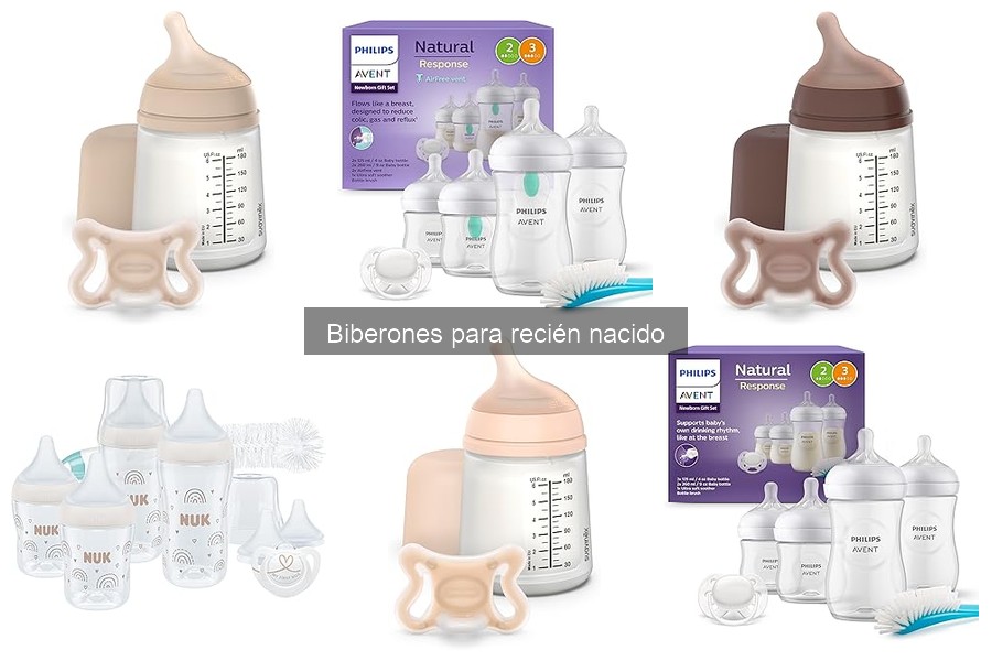 Ofertas y precios en biberones para recién nacidos