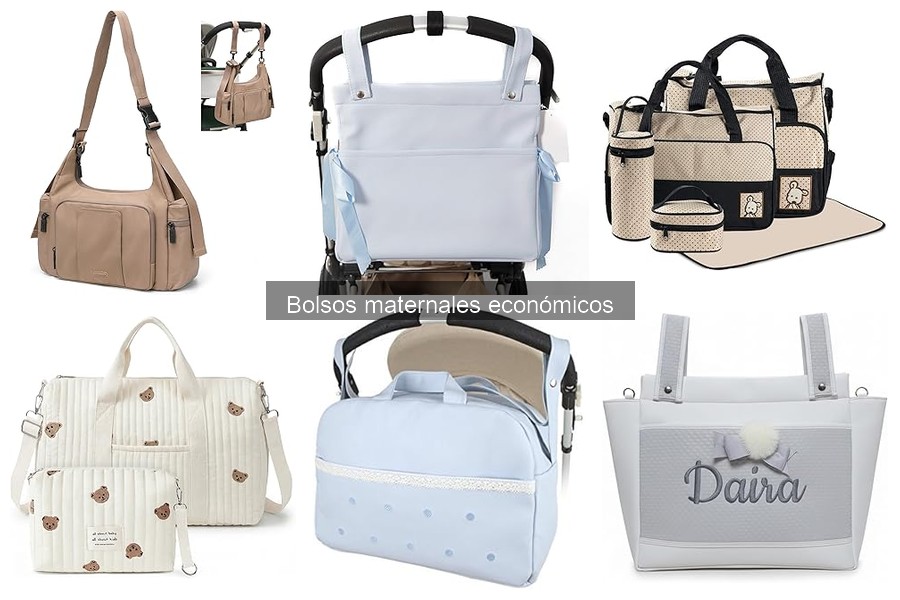 Opciones de bolsos maternales económicos para padres primerizos