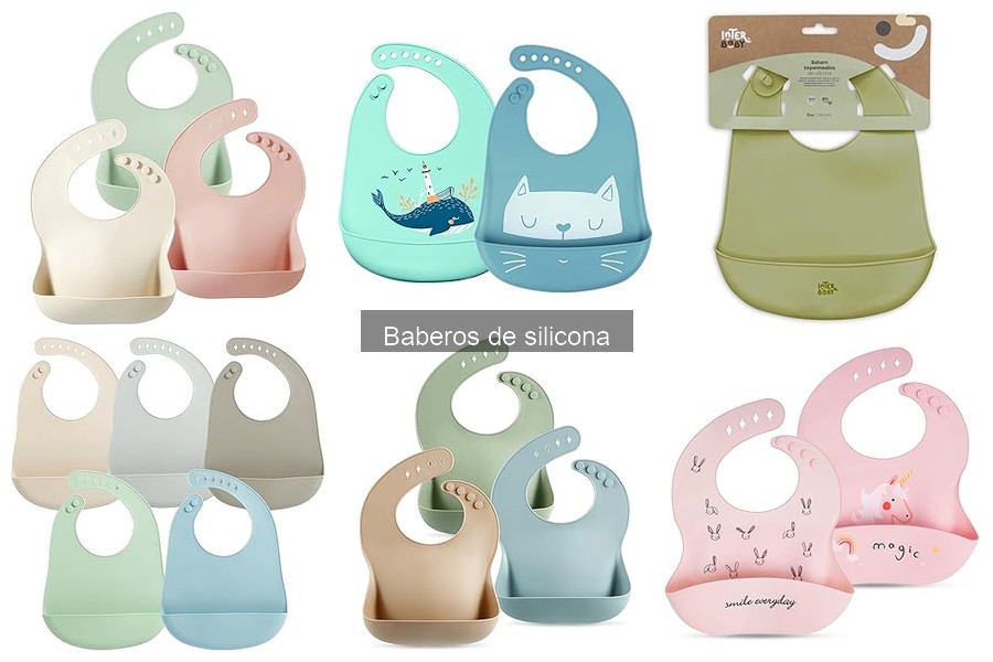 Opiniones de padres sobre baberos de silicona para bebés