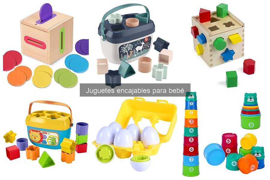 Opiniones de padres sobre juguetes encajables para bebés