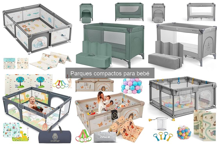 Opiniones de padres sobre parques compactos para bebé