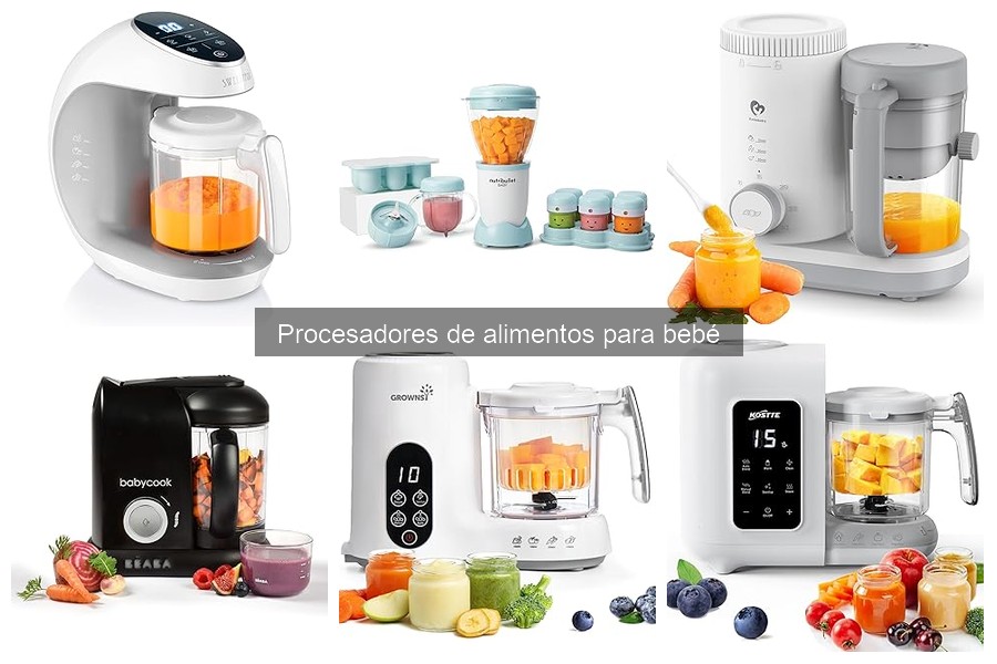 Opiniones de padres sobre procesadores de alimentos para bebé