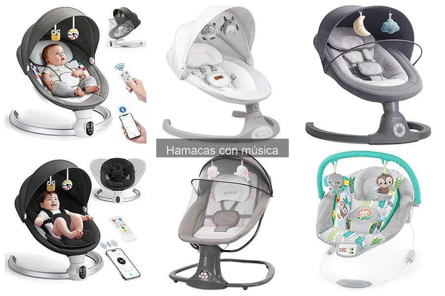 Opiniones sobre hamacas con música para bebés