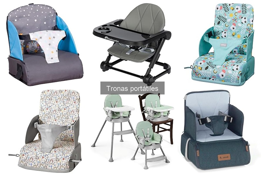 Opiniones sobre las mejores tronas portátiles para bebés